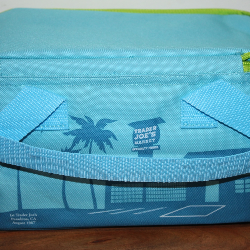 Trader Joe's Blue Insulated Bag